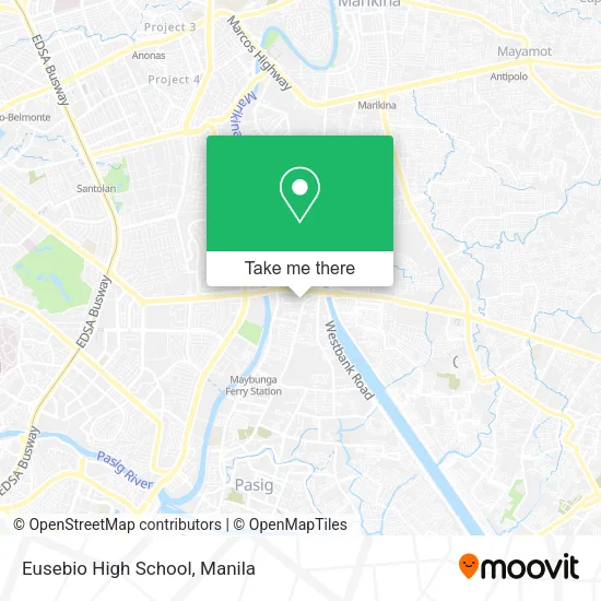 Eusebio High School map