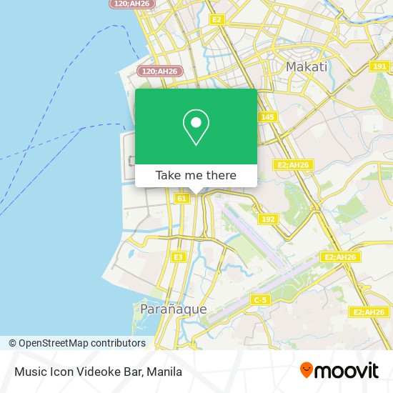 Music Icon Videoke Bar map