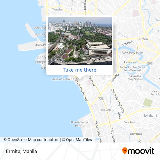 Ermita map