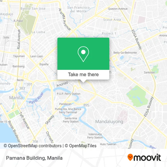 Pamana Building map