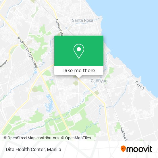 Dita Health Center map