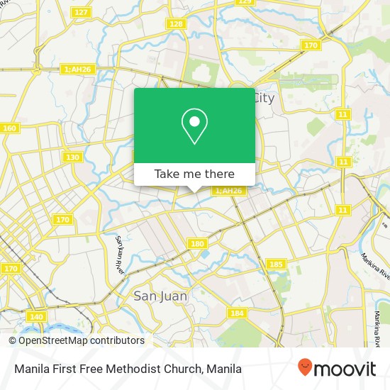 Manila First Free Methodist Church map