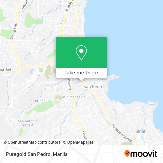 Puregold San Pedro map