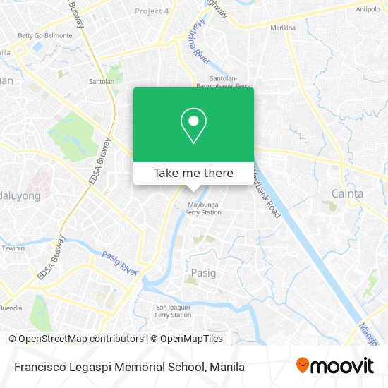 Francisco Legaspi Memorial School map
