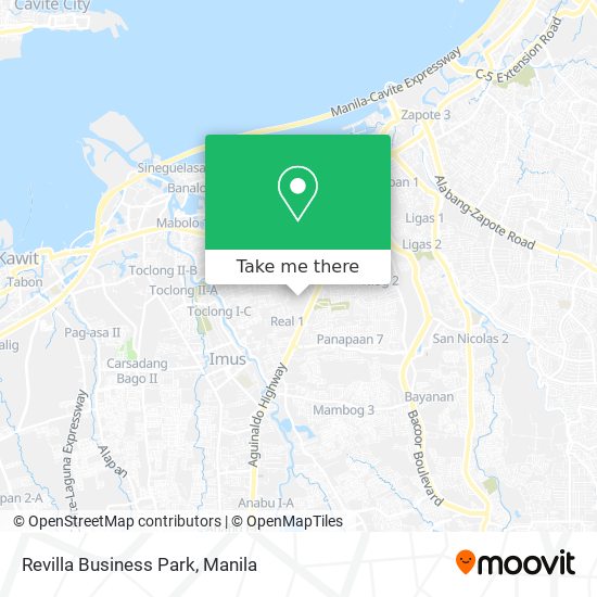 Revilla Business Park map