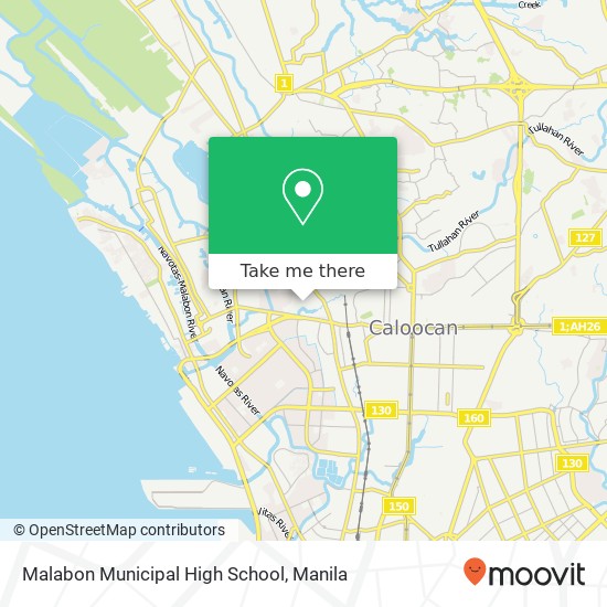 Malabon Municipal High School map