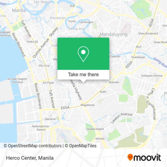 Herco Center map