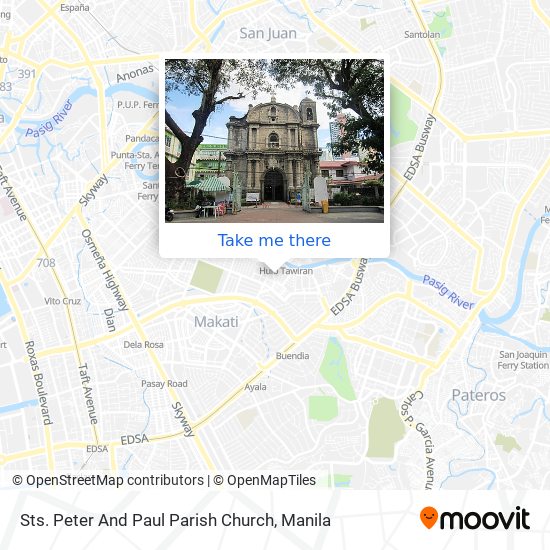 Sts. Peter And Paul Parish Church map
