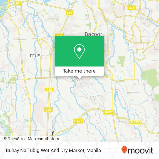 Buhay Na Tubig Wet And Dry Market map