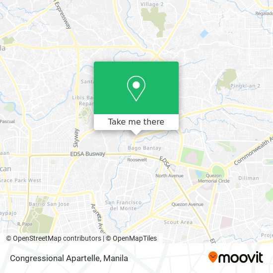 Congressional Apartelle map