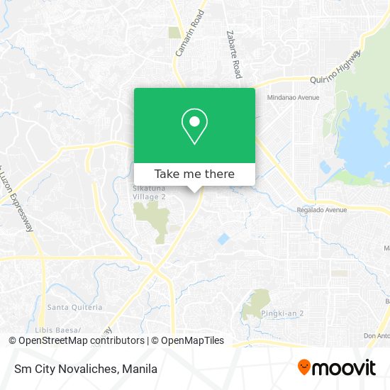 Sm City Novaliches map