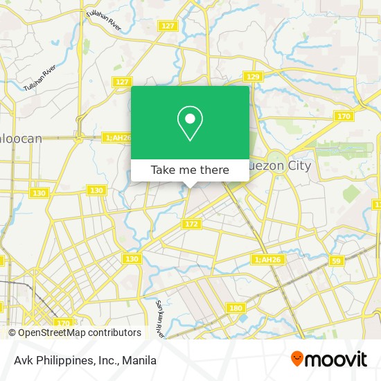 Avk Philippines, Inc. map