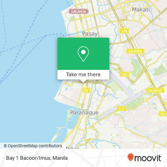 Bay 1 Bacoor/Imus map