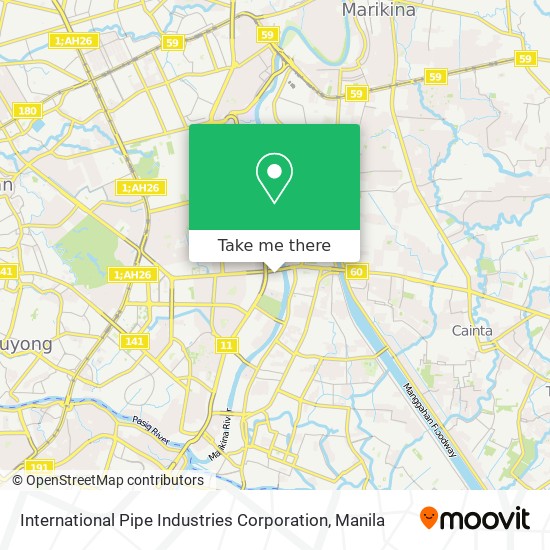 International Pipe Industries Corporation map
