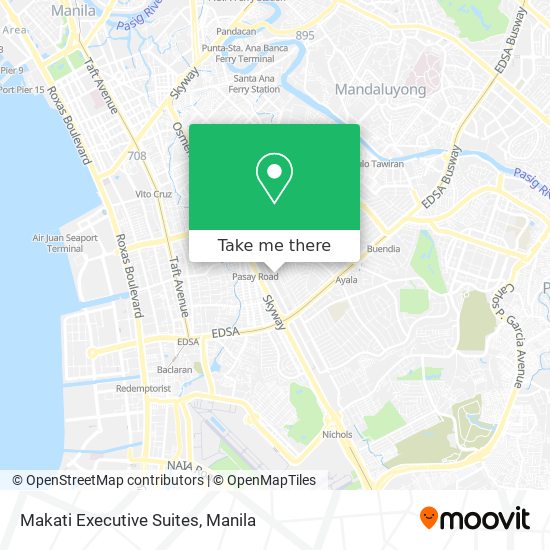 Makati Executive Suites map