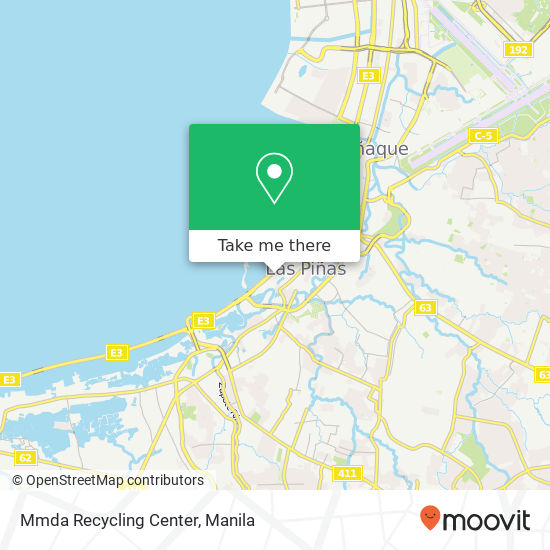 Mmda Recycling Center map