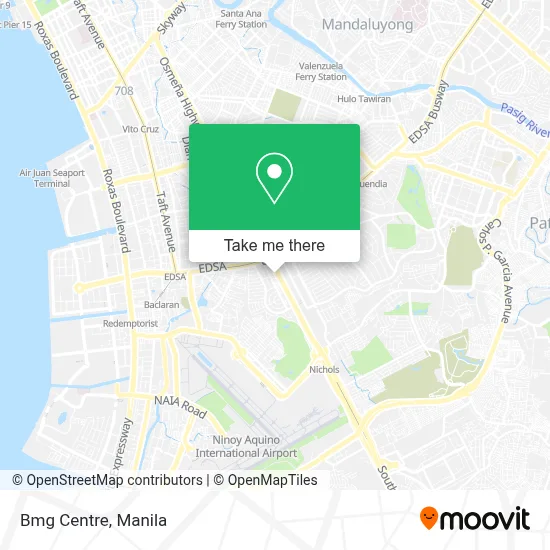 Bmg Centre map