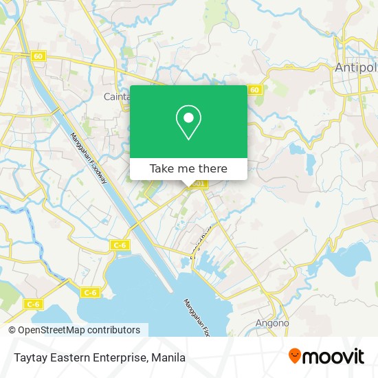 Taytay Eastern Enterprise map