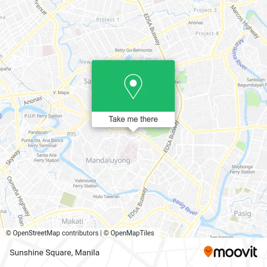Sunshine Square map