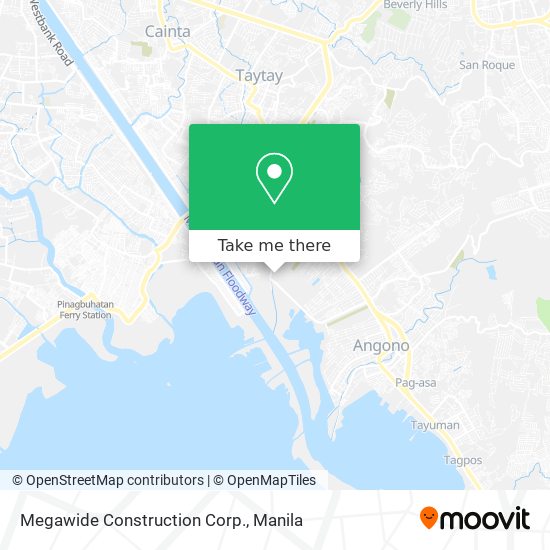 Megawide Construction Corp. map