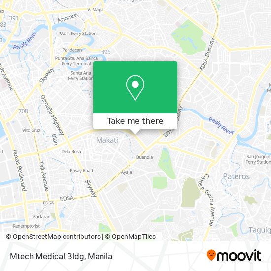 Mtech Medical Bldg map