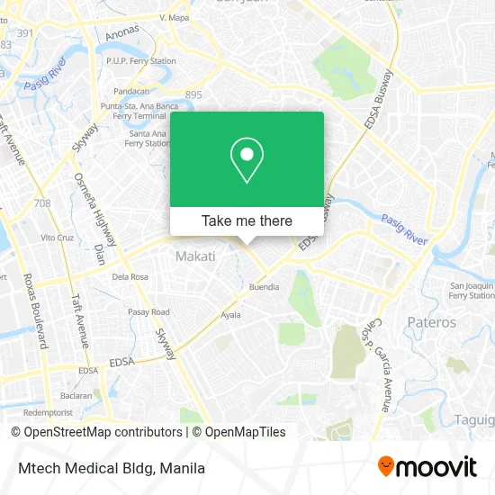 Mtech Medical Bldg map