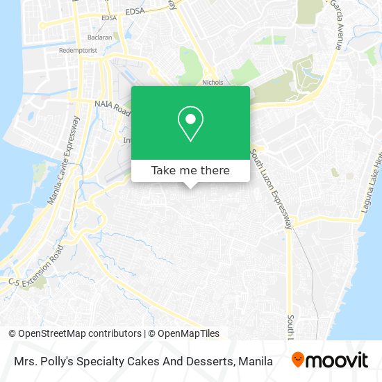 Mrs. Polly's Specialty Cakes And Desserts map