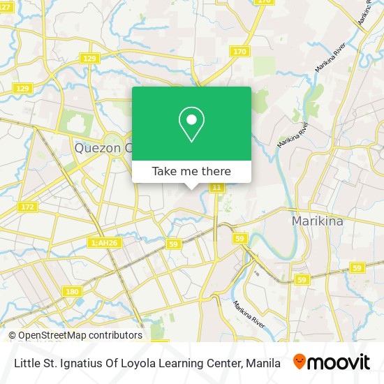Little St. Ignatius Of Loyola Learning Center map