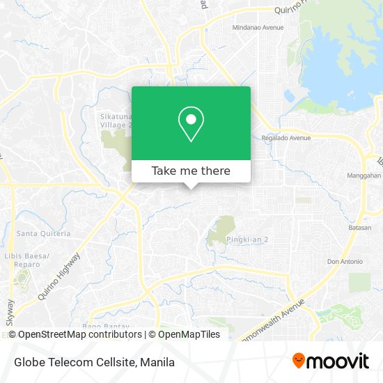 Globe Telecom Cellsite map
