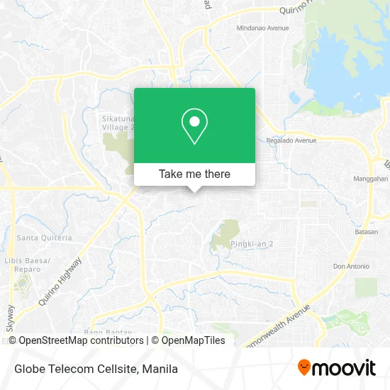 Globe Telecom Cellsite map