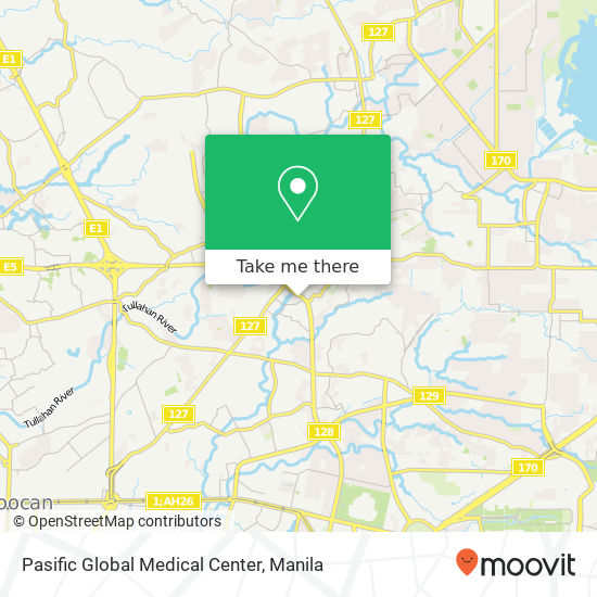 Pasific Global Medical Center map