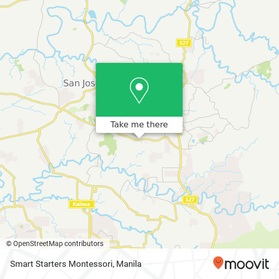 Smart Starters Montessori map