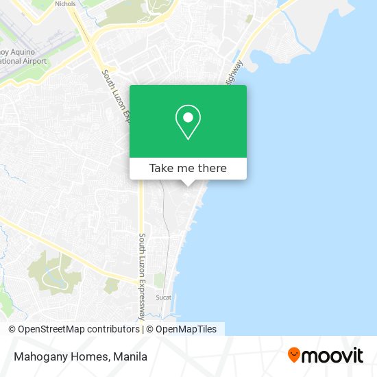 Mahogany Homes map