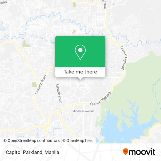 Capitol Parkland map