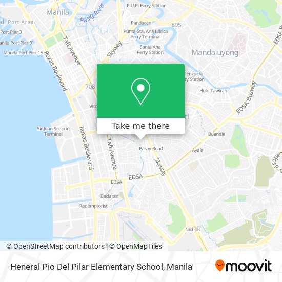Heneral Pio Del Pilar Elementary School map
