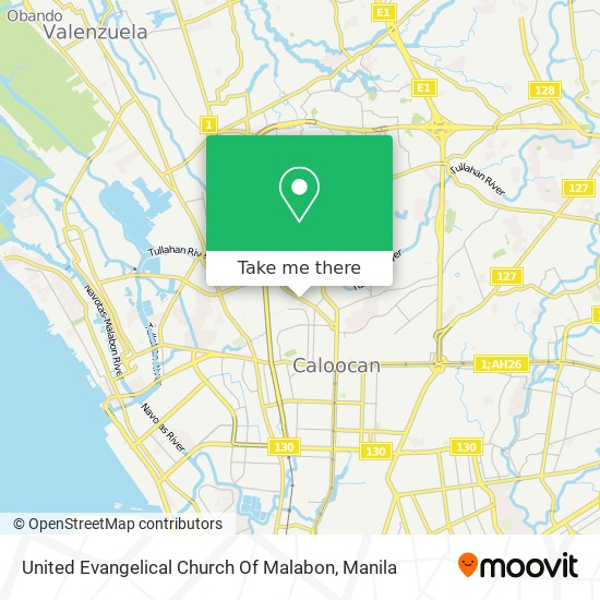 United Evangelical Church Of Malabon map