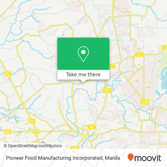 Pioneer Food Manufacturing Incorporated map