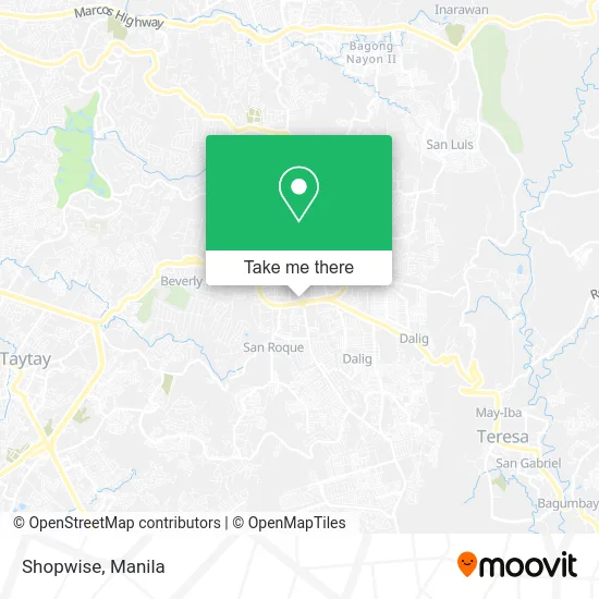 Shopwise map