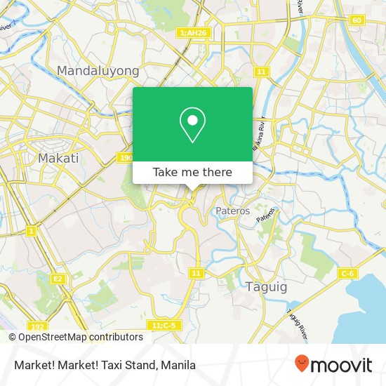 Market! Market! Taxi Stand map