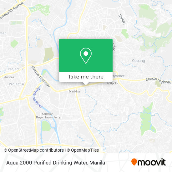 Aqua 2000 Purified Drinking Water map