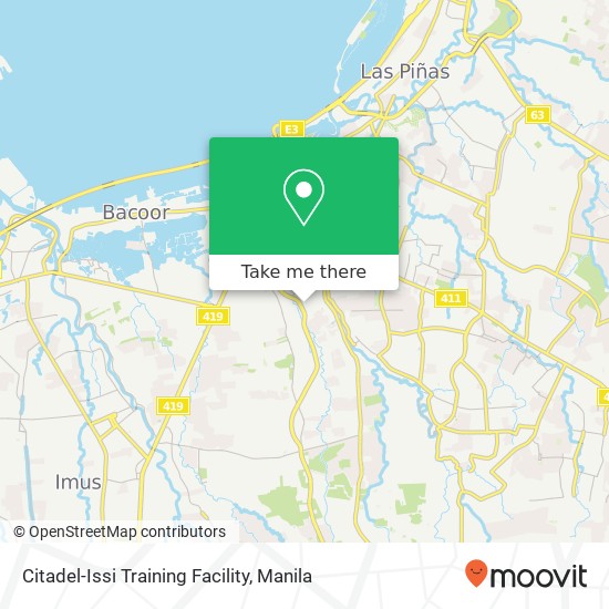 Citadel-Issi Training Facility map
