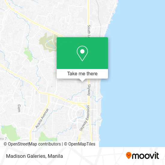 Madison Galeries map