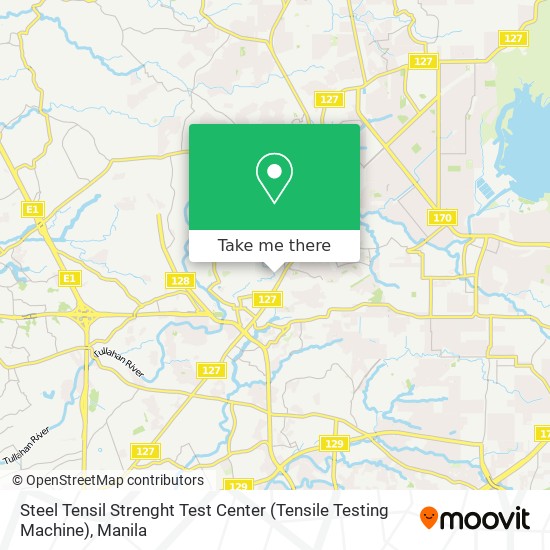Steel Tensil Strenght Test Center (Tensile Testing Machine) map