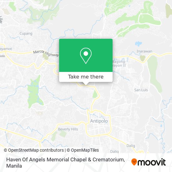 Haven Of Angels Memorial Chapel & Crematorium map