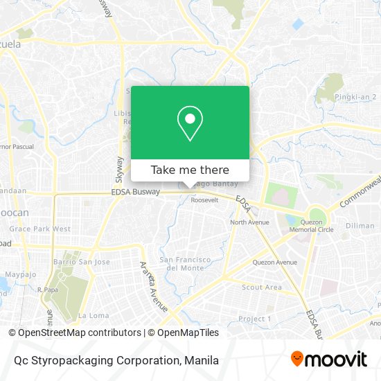 Qc Styropackaging Corporation map