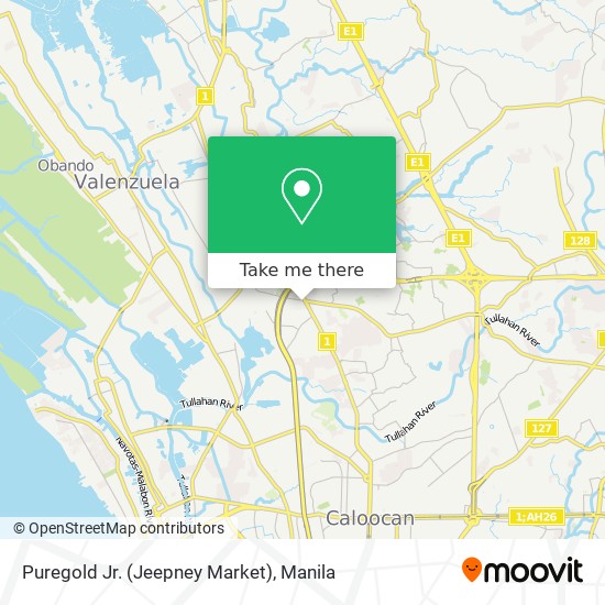 Puregold Jr. (Jeepney Market) map