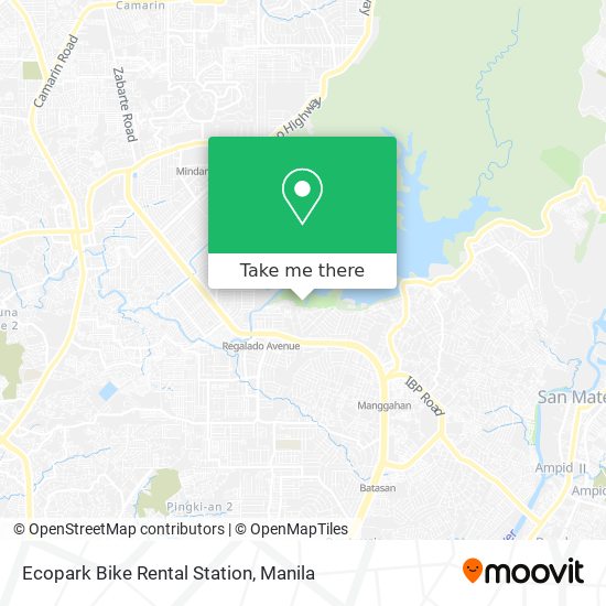 Ecopark Bike Rental Station map