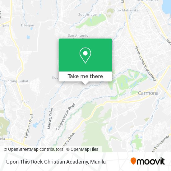 Upon This Rock Christian Academy map