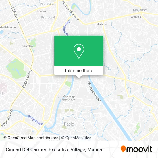 Ciudad Del Carmen Executive Village map