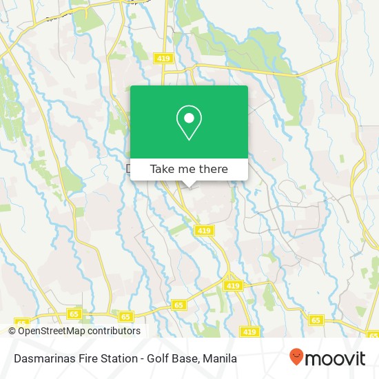 Dasmarinas Fire Station - Golf Base map